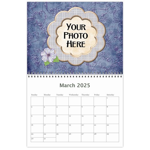 2025 Calendar Mix D By Lisa Minor Mar 2025
