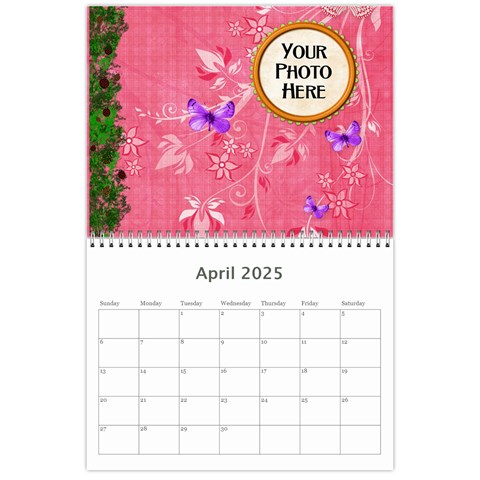 2025 Calendar Mix D By Lisa Minor Apr 2025