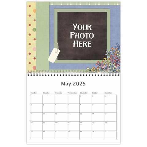 2025 Calendar Mix D By Lisa Minor May 2025