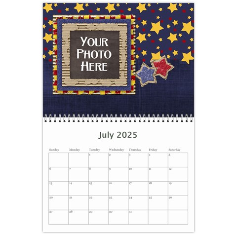 2025 Calendar Mix D By Lisa Minor Jul 2025