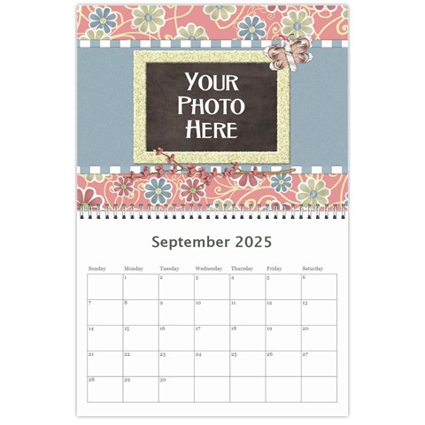 2025 Calendar Mix D By Lisa Minor Sep 2025