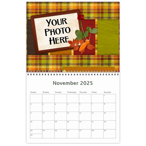 2025 Calendar Mix C By Lisa Minor Nov 2025