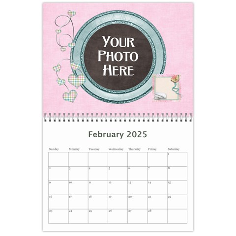 2025 Calendar Mix C By Lisa Minor Feb 2025