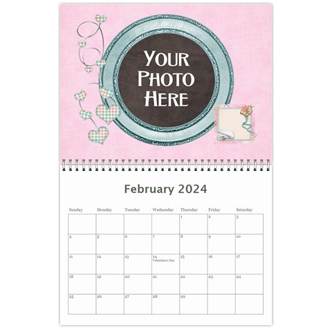 2024 Calendar Mix C By Lisa Minor Feb 2024