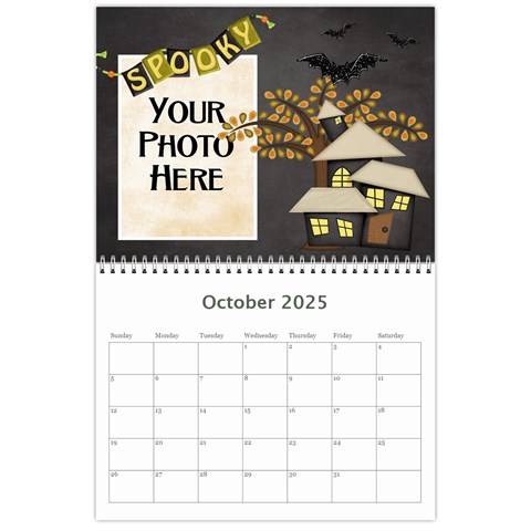 2025 Calendar Mix By Lisa Minor Oct 2025