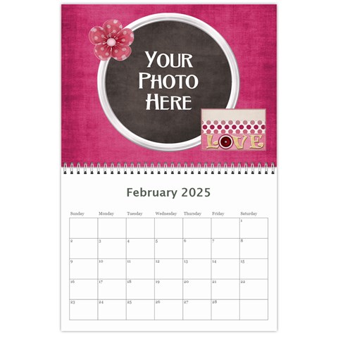 2025 Calendar Mix By Lisa Minor Feb 2025