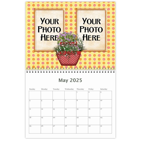 2025 Calendar Mix By Lisa Minor May 2025