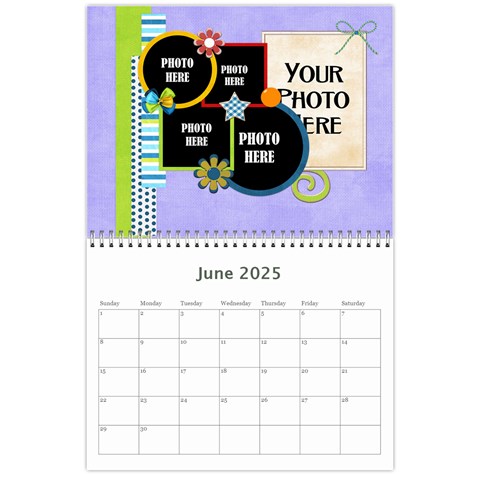 2025 Calendar Mix By Lisa Minor Jun 2025
