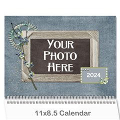 2023 My Blue Inspiration Calendar - Wall Calendar 11  x 8.5  (12-Months)