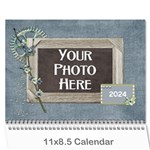 2021 My Blue Inspiration Calendar - Wall Calendar 11  x 8.5  (12-Months)