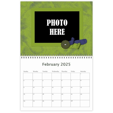 2025 Primary Cardboard Calendar 1 By Lisa Minor Feb 2025