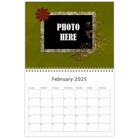2025 Arabian Spice Calendar 1 By Lisa Minor Feb 2025