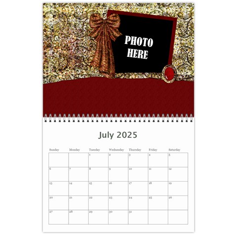 2025 Arabian Spice Calendar 1 By Lisa Minor Jul 2025