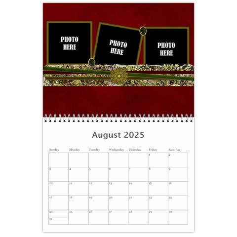 2025 Arabian Spice Calendar 1 By Lisa Minor Aug 2025
