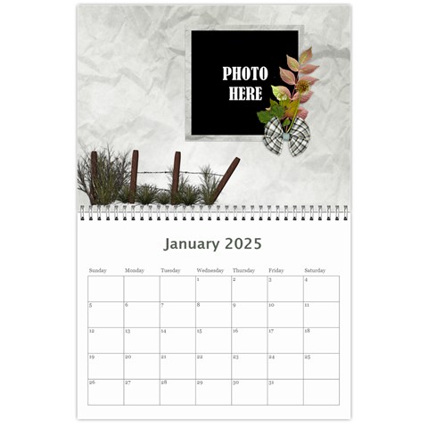 2025 Calendar Mix 10 By Lisa Minor Jan 2025
