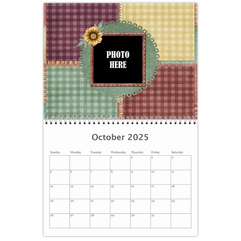 2025 Calendar Mix 10 By Lisa Minor Oct 2025