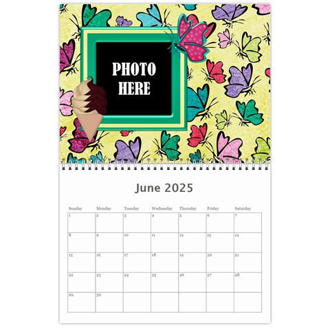 2025 Calendar Mix 10 By Lisa Minor Jun 2025