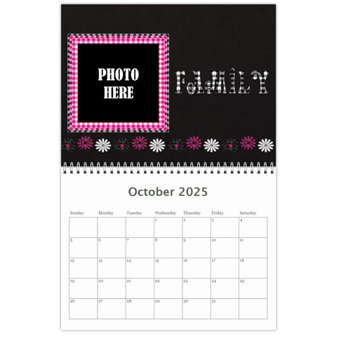 2025 Bwp Calendar By Lisa Minor Oct 2025