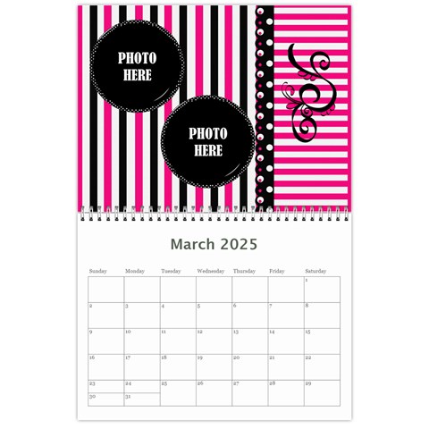 2025 Bwp Calendar By Lisa Minor Mar 2025