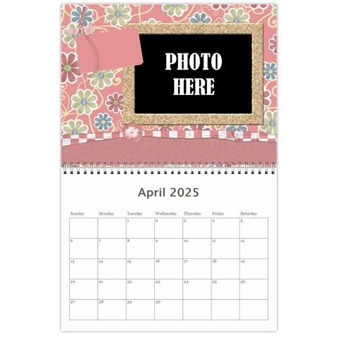 2025 Pips Calendar By Lisa Minor Apr 2025