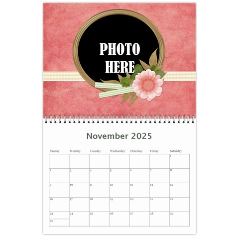 2025 Amore Calendar 1 By Lisa Minor Nov 2025