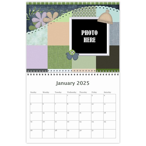 2025 Calendar Mix 2 By Lisa Minor Jan 2025