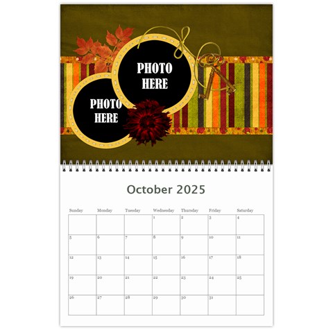 2025 Calendar Mix 2 By Lisa Minor Oct 2025