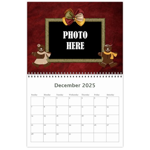 2025 Calendar Mix 2 By Lisa Minor Dec 2025