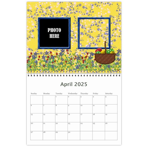2025 Calendar Mix 2 By Lisa Minor Apr 2025