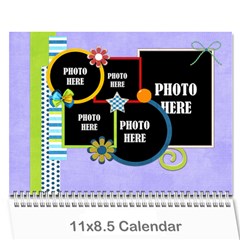 2025 Calendar Mix 1 - Wall Calendar 11  x 8.5  (12-Months)