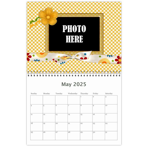 2025 Celebrate Calendar By Lisa Minor May 2025