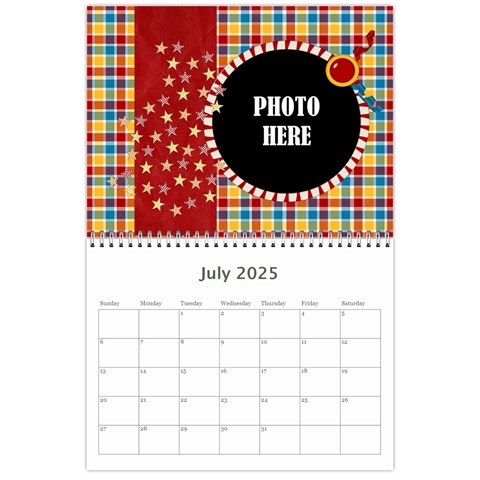 2025 Celebrate Calendar By Lisa Minor Jul 2025