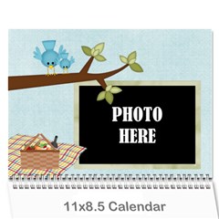 2025 At the Park Calendar - Wall Calendar 11  x 8.5  (12-Months)