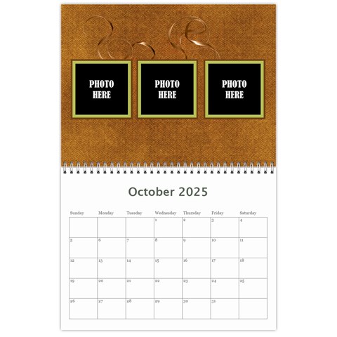 2025 At The Park Calendar By Lisa Minor Oct 2025