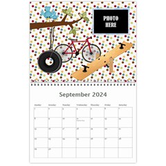 2023 At The Park Calendar By Lisa Minor Month