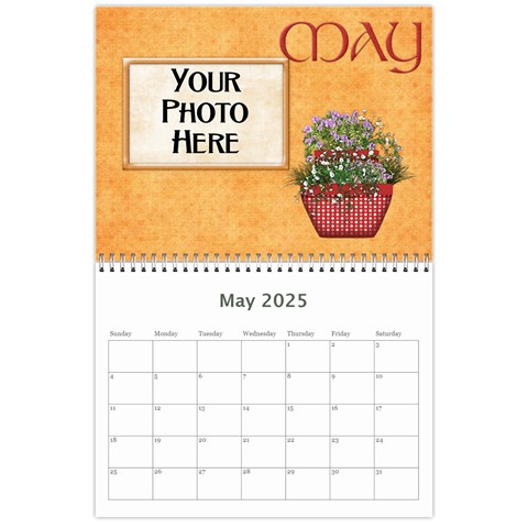 2025 Calender Mix By Lisa Minor May 2025