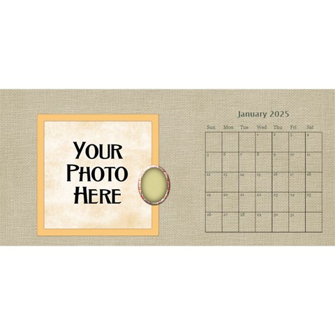 2025 Sml 11x5 Calendar By Lisa Minor Jan 2025