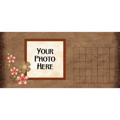 2025 Sml 11x5 Calendar By Lisa Minor Jul 2025