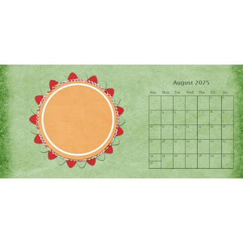 2025 Sml 11x5 Calendar By Lisa Minor Aug 2025
