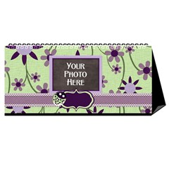 2025 Lavendar Rain 11x5 Calendar - Desktop Calendar 11  x 5 