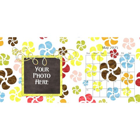 2025 Primavera 11x5 Calendar By Lisa Minor May 2025