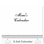 mimi - Wall Calendar 8.5  x 6 