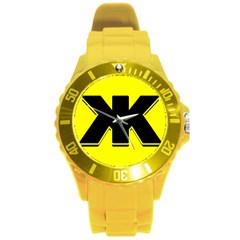 Round Plastic Sport Watch (L)