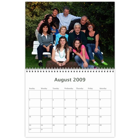 Calendario 2 By Ana Aug 2009