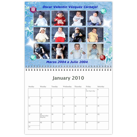 Calendario 2 By Ana Jan 2010