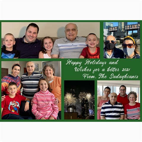 Christmas Cards 2020 C By Hassan Sadaghiani 7 x5  Photo Card - 1