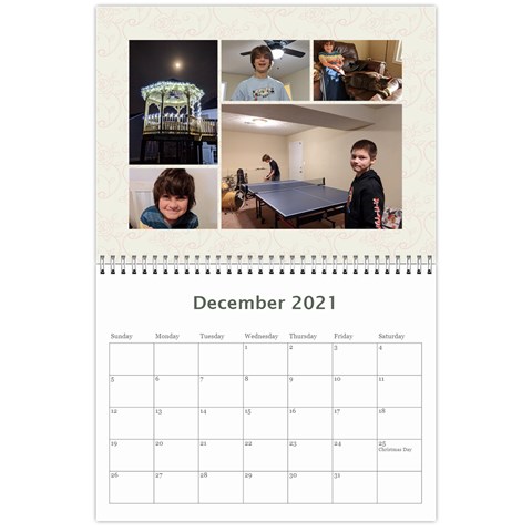 2021 Calendar By Dacian Reece Dec 2021