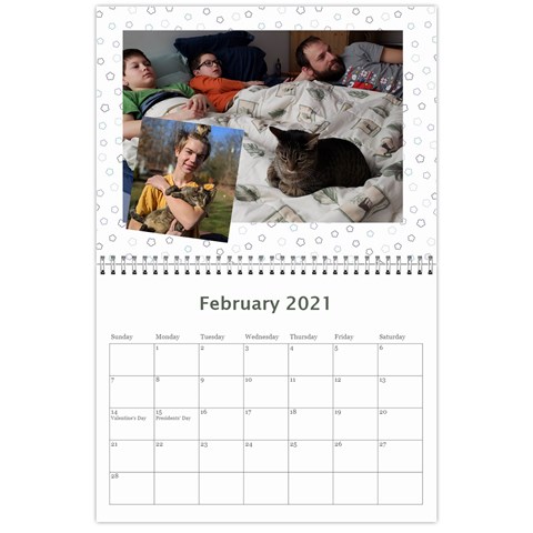 2021 Calendar By Dacian Reece Feb 2021