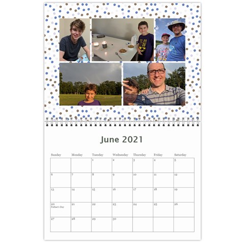 2021 Calendar By Dacian Reece Jun 2021