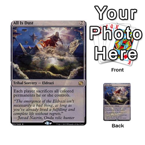 Mtg: The Grey Wastes 1 Front 1